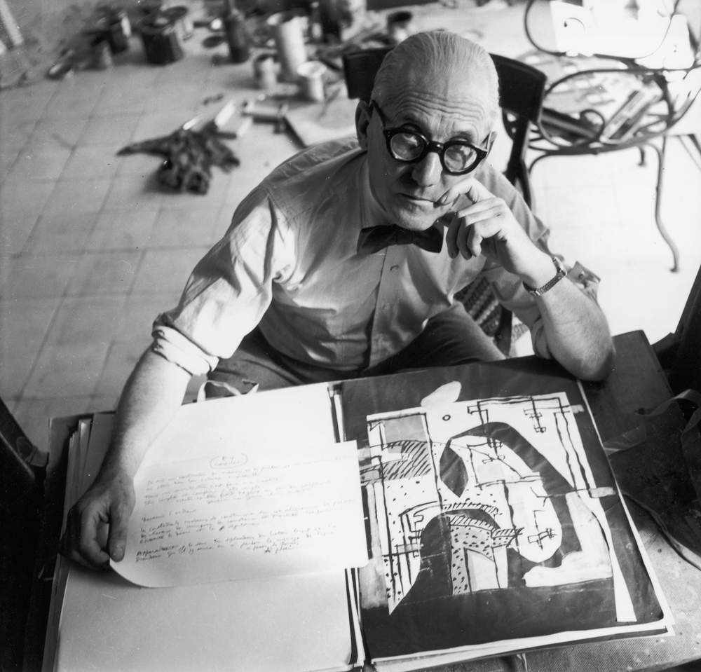 Le Corbusier (Photo credit: Getty Images\/Michel Sima).