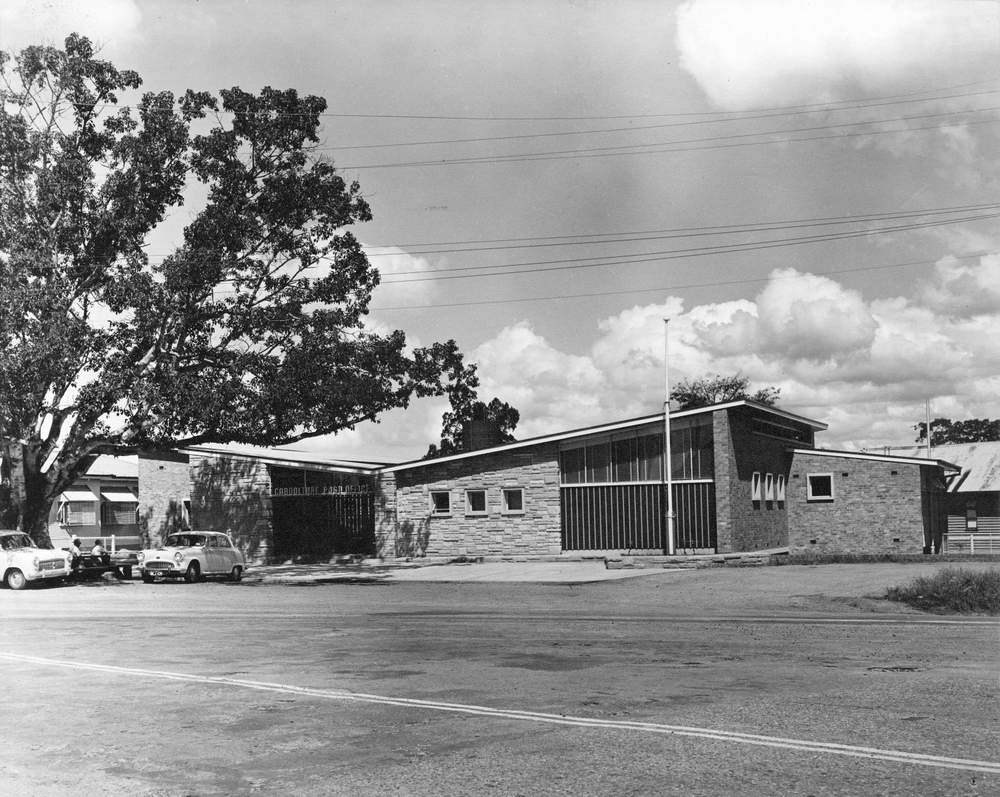 Roman Pavlyshyn, Caboolture Post and Telegraph Office for the Commonwealth Director of Works, Queensland, 1958 (demolished) (Photo credit: Royal Australian Institute of Architects Photographs, State Library of Queensland)