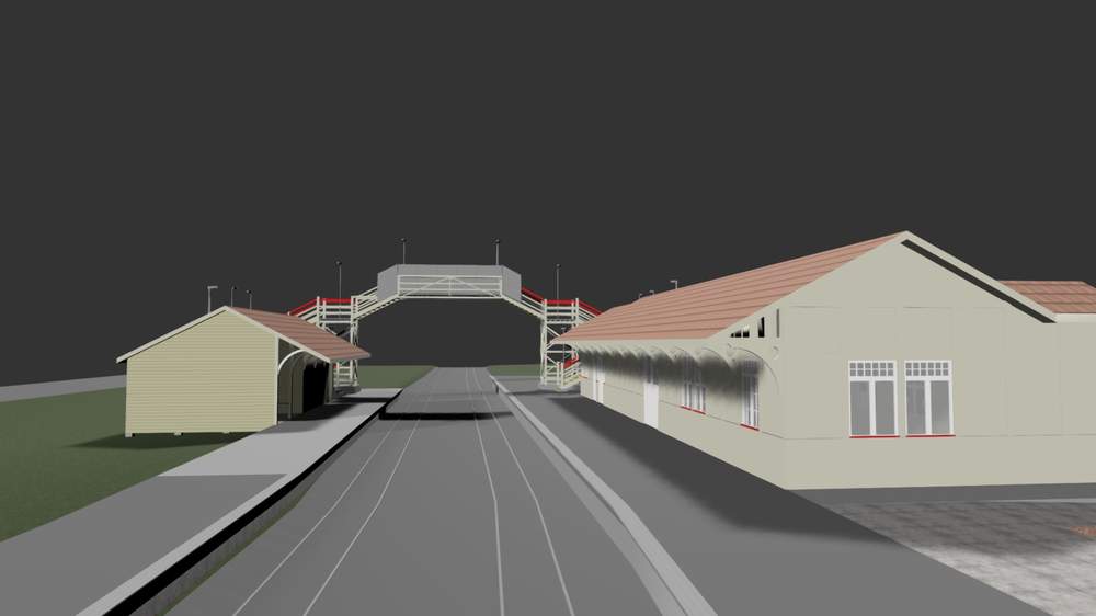 Rosewood Station digital reconstruction. Created by UQ Master of Architecture student, Jonus Darr.