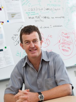 Professor Matthew Cooper is on the hunt for the next antibiotic.